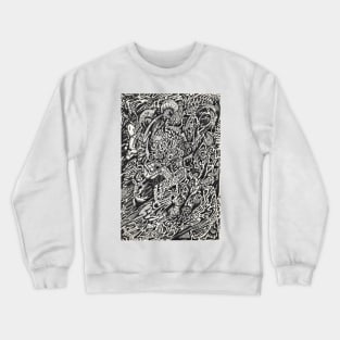 Enter, The Microdot Man Crewneck Sweatshirt